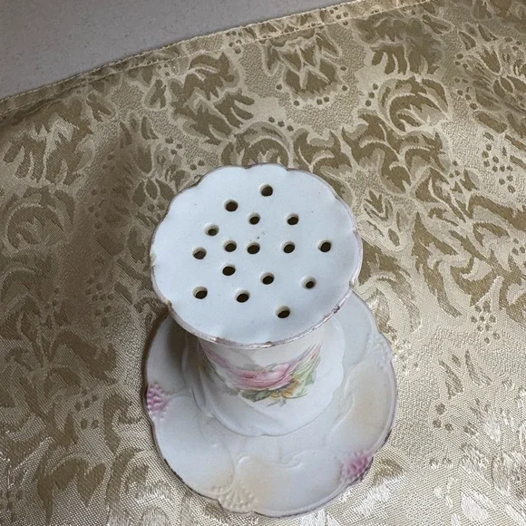 Vintage Porcelain Hat Pin Holder From RS Prussia Brand Germany - Picture 3 of 5